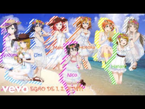 Natsuiro Egao De 1 2 Jump! μ's (2023 Summer Version) (Official Audio Video) (4K) (HD)