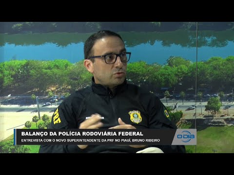 Bruno Ribeiro (Superintendente da PRF no Piauí) apresenta balanço de atividades 05 04 2023