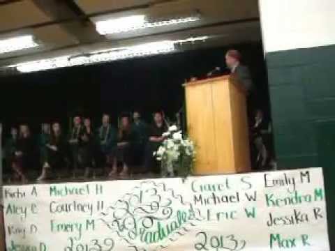 Awards, Scholarships, a Song, and Diplomas Selkirk High 2013