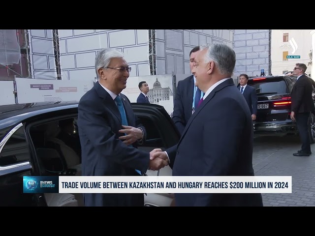 Kazakistan ve Macaristan arasındaki ticaret hacmi 200 milyon dolara ulaştı