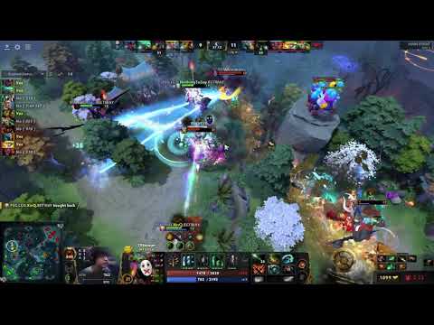 PSG.LGD vs T1 INTENSE TEAMFIGHT