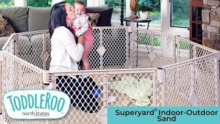 Superyard Indoor-Outdoor Sand Toddleroo by North States