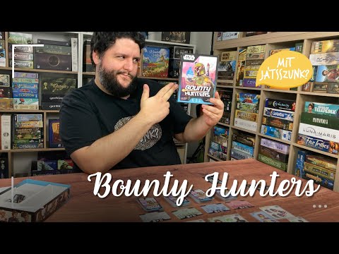 Bounty Hunters Társasjáték Bemutató - Mit Játsszunk?