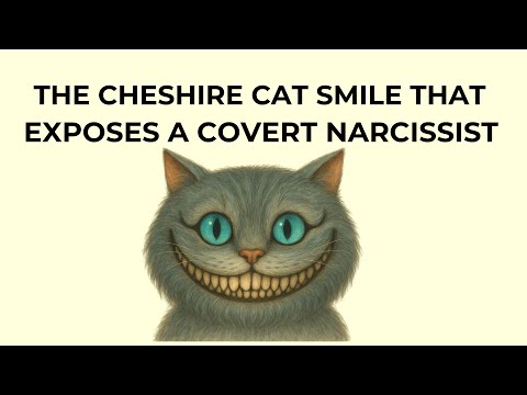 The Cheshire Cat Smile That Exposes a Covert Narcissist Instantly