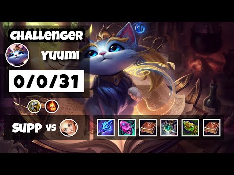 Yuumi vs Lux TURKISH Challenger SUPPORT (0/0/31) - v11.17