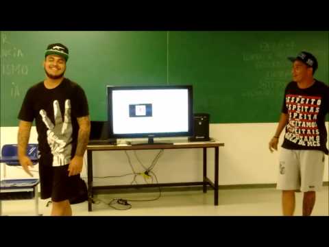 Batalha das Personagens Batman vs Frajola   Mc Nenzin e Mc Marinho Fim de Semana Cultural edição de