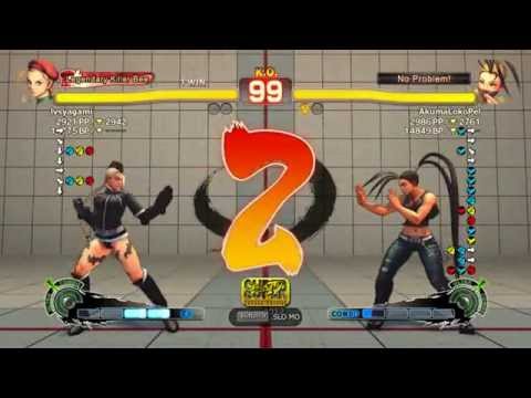 SSF4 AE 2012 Live PC Online Match - LVSyagami (Cammy) vs AkumaLokoPel (Ibuki)