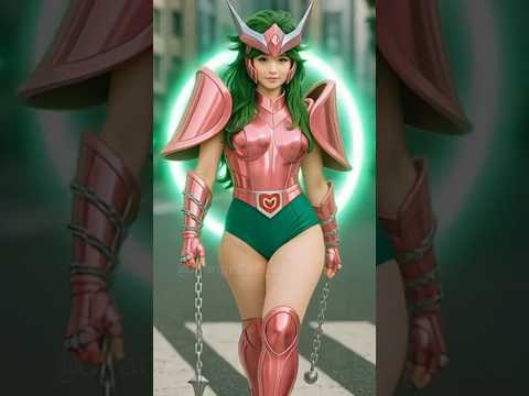 Pegasus! Cygnus! Andromeda! Cloth On P1✨❄️💫#ai #livingcartoon #saintseiya #nostalgia