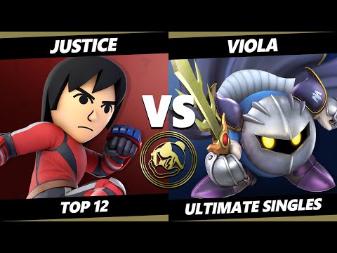 Daddy's Den - Justice (Mii Brawler) Vs. Viola (Mii Brawler, Meta Knight) Smash Ultimate - SSBU