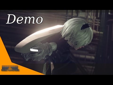 NIER: AUTOMATA | Demo 120161128 | Let´s Play NieR: Automata