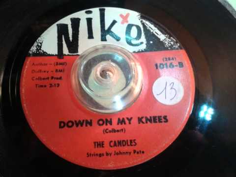 THE  CANDLES    DOWN ON MY KNEES