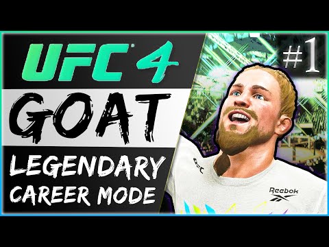 #1 - Hunter's Journey Begins | UFC 4 Legendary Career Mode G.O.A.T
