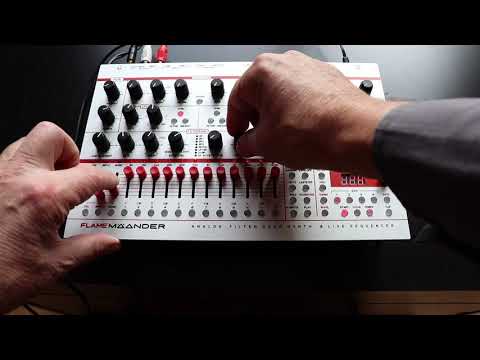 Flame MÄANDER Synthesizer sounddemo 2