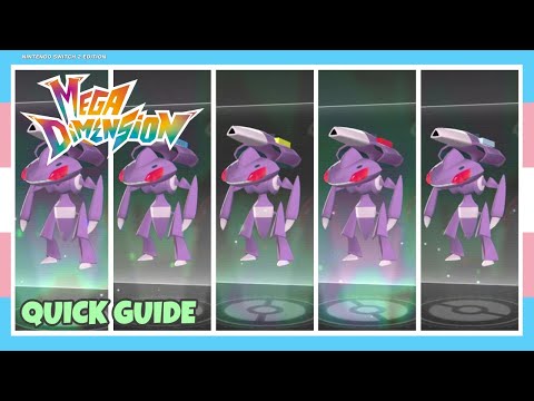 How To Use The Douse/Shock/Burn/Chill Drive Using Genesect In Pokemon Legends ZA *Mega Dimension*