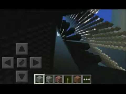 minecraft PE 0.6.1 alpha most epic reaction (most extreem falling sand test)