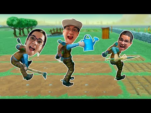 A FAMÍLIA TODA SE MUDOU PARA UMA FAZENDA NO MEIO DO NADA!!! - Farm Together