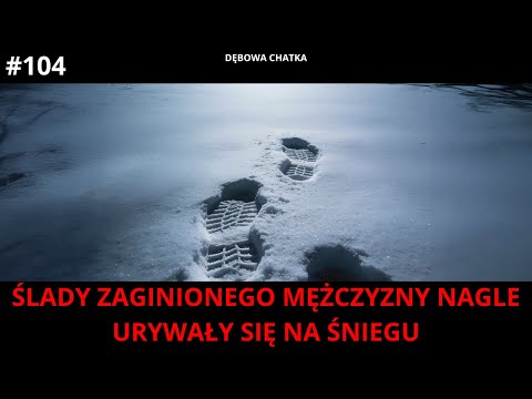 Episode 104 – Missing 411 EN – The Man's Footprints Suddenly Disappeared in the Snow