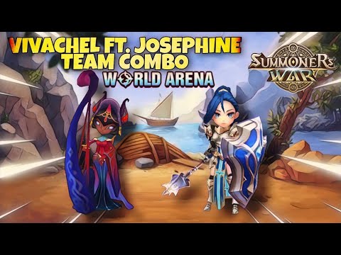 Vivachel Ft. Josephine Team Combo in World Arena - Summoners War