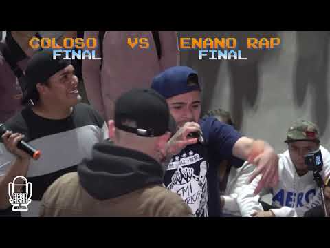COLOSO VS ENANO RAP || FINAL || STREET FREESTYLER || FIGHT IV