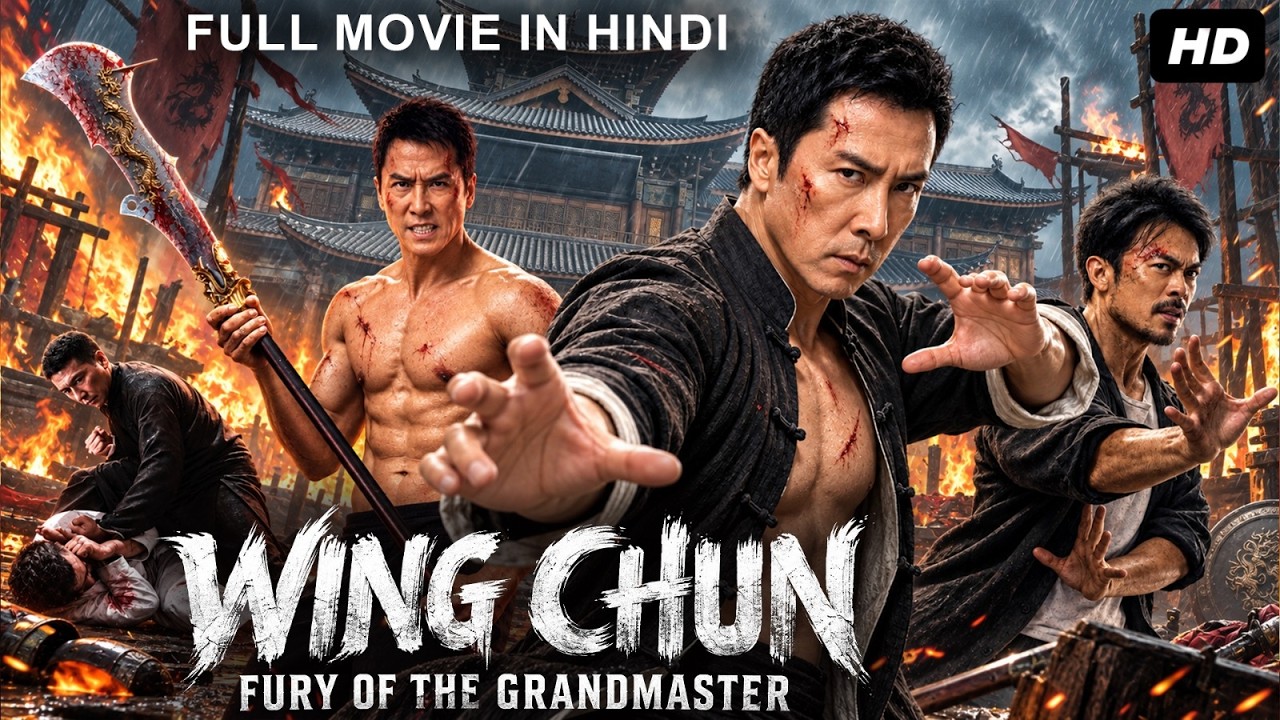 Donnie yen's WING CHUN: FURY OF THE GRANDMASTER - Chinese Hindi Dubbed Movie | Martial Arts Movies