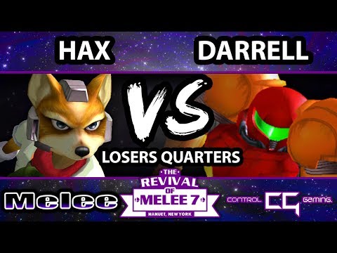 Revival of Melee 7 - Hax (Fox) Vs. Darrell (Samus) - Losers Quarters