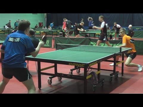 Artyom TIKHONOV - Leonid KUTERGIN Настольный теннис, Table Tennis