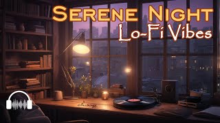 🌙 🎵 Serene Night Lo Fi Vibes: 🌌 Quiet Night Dreams