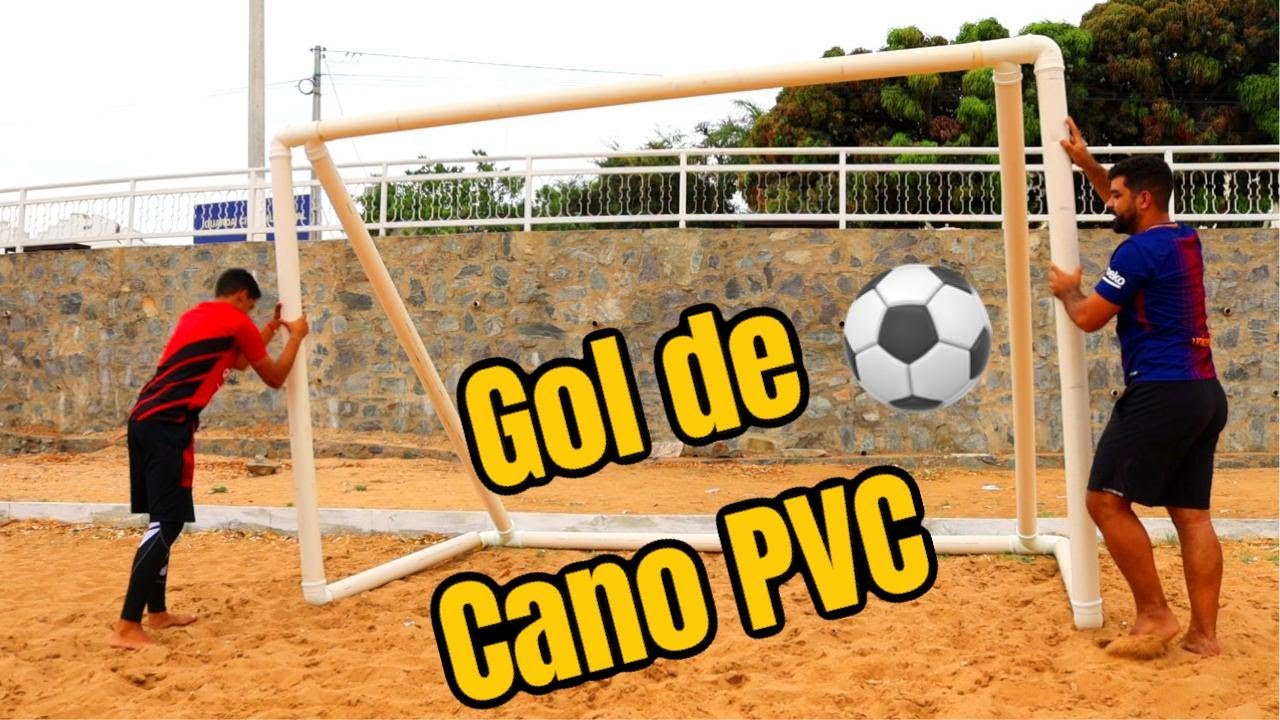 [PASSO A PASSO] COMO FAZER GOL DE CANO PVC.
