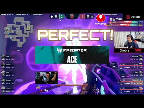 Chobra Reacts to VLT Damara’s NEON SPEED ACE vs Riddle in VCT Ascension pacific