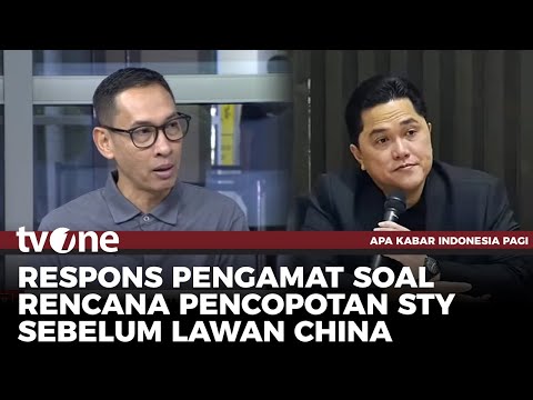 Shin Tae-Yong Dipecat, Pengamat: PSSI Menilai Strategi STY Kurang Maksimal | AKIP tvOne