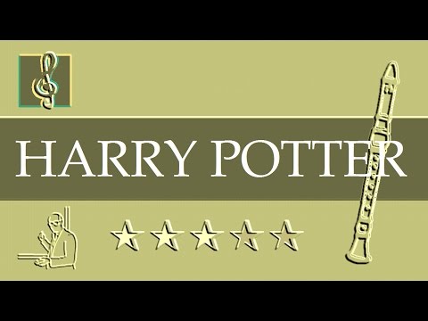 Recorder Notes Tutorial - Harry Potter - Hedwig's Theme (Sheet music)