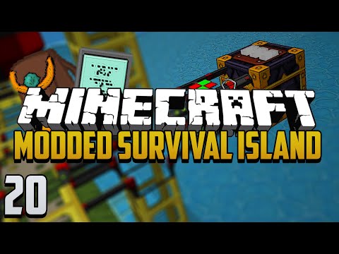 Minecraft: Modded Survival Island - Ep.20 - Wireless Ender Access!