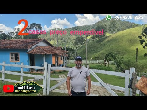 2 casas 🏠  em 1.200 metros abundante em água