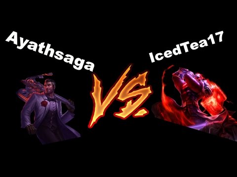 Jayce 1v1 - Ayathsaga Vs. IcedTea17