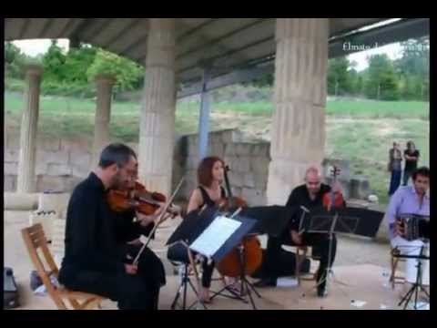 Daniele di Bonaventura con il Vertere String Quartet a La Cuma di Monterinaldo (manortiz)