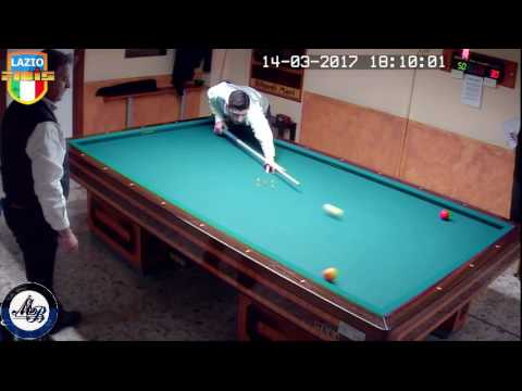Arentino vs Venditti - Gara Interregionale 1/2/3 Cat. CSB Martino's Billiards (LT) 14/18Mar2017