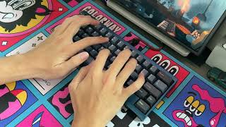Midway60 / alu plate / broken in blacks