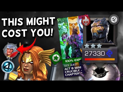 Don't Make This Mistake When Doing Mini Crucible 3! | Boss Rotations Guide and Boss Options | MCOC