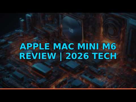 Apple Mac mini M6 Review | 2026 Tech