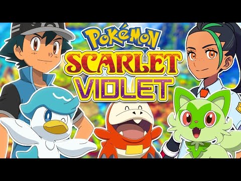 Pokemon Scarlet and Violet - Gameplay Walkthrough Part 19 - Sprigatito Starter! Koraidon Legendary!