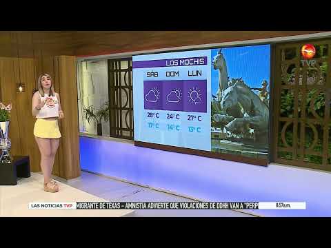 Clima con Marisol Dovala 😍  | Reporte extendido fin de semana con La chica del clima TVP