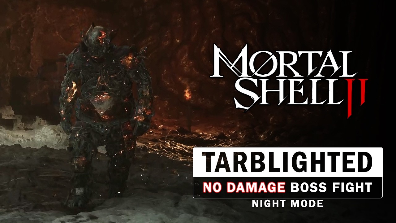 Mortal Shell 2 - Tarblighted Stoner Boss Fight (No Damage / Night Mode)