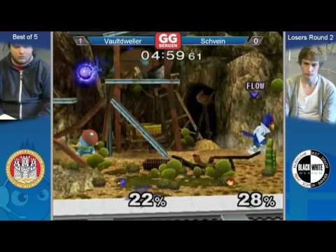 GG Bergen FredagsSmash VII - Losers Round 2 - Vaultdweller vs Schvein