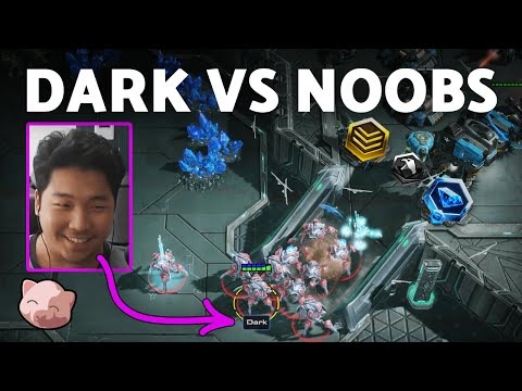 How quickly can DARK dispose of noobs? (Part 2) | Holdout Challenge - StarCraft 2