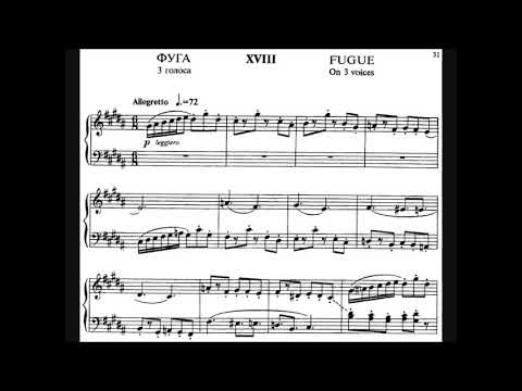 S. Slonimsky Prelude and Fugue as (gis) - moll