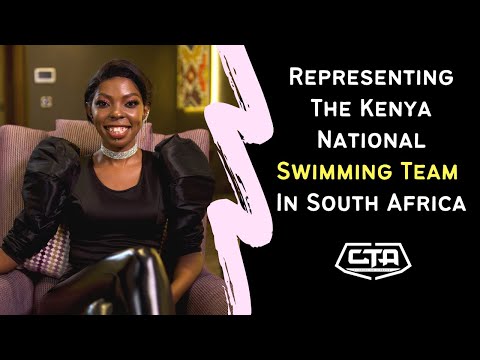 1114. Representing The Kenya National Swimming Team In South Africa - Adelle Onyango
