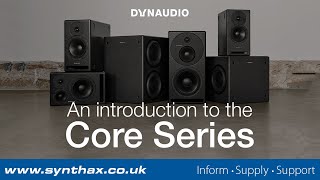 Video thumbnail for Dynaudio Core Series Overview: An introduction to Dynaudio's flagship studio monitor range by Synthax Audio UK