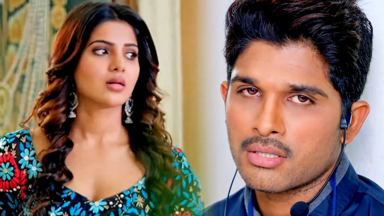 अल्लू अर्जुन जो केह रहा है वैसे ही सामंथा कर रही है l Allu A