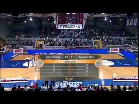 HKK Široki Primorka - KK Budućnost Voli 67:81, ABA liga 2013/14 HIGHLIGHTS