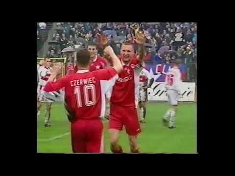 Wisła Kraków - Widzew Łódź 6-0, 18.04.1998, 25 kolejka